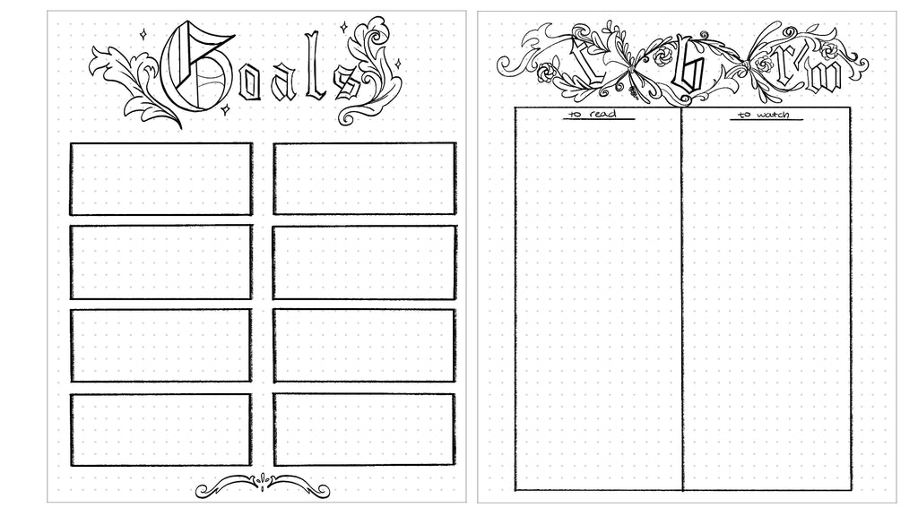 Digital 2026 Bullet Journal Download