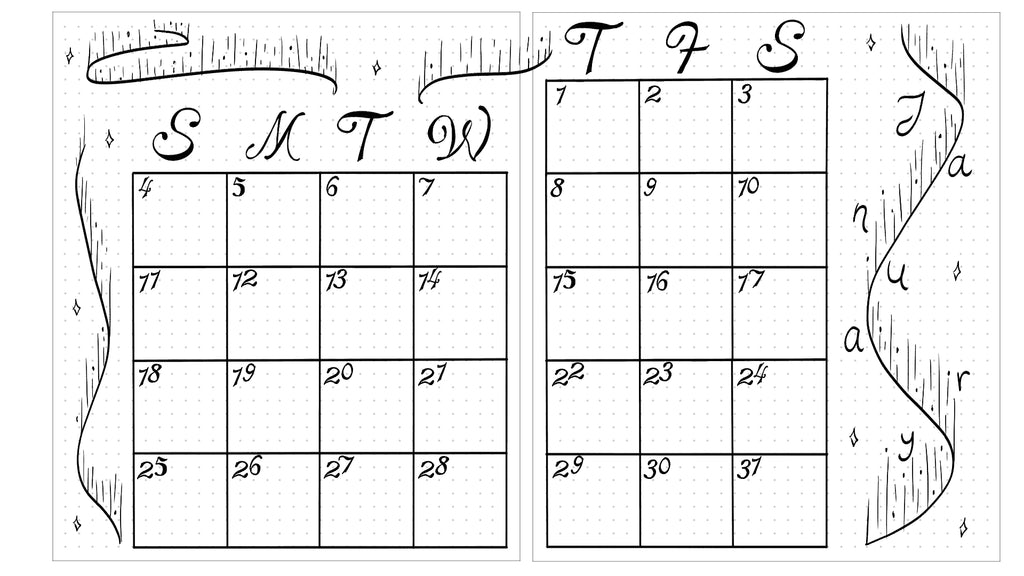 Digital 2026 Bullet Journal Download